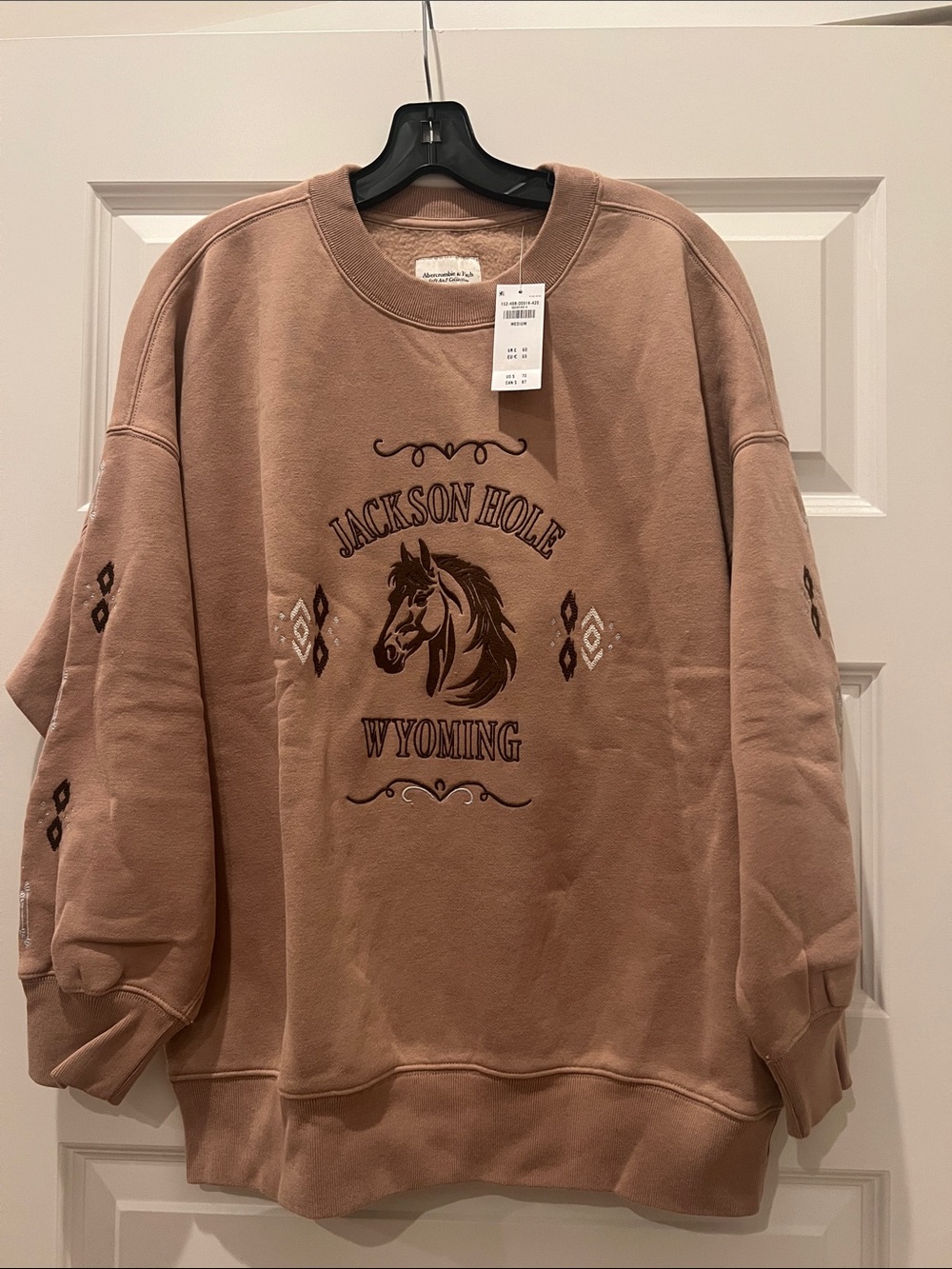 Abercrombie Sunday Crewneck sweatshirt Jackson Hole